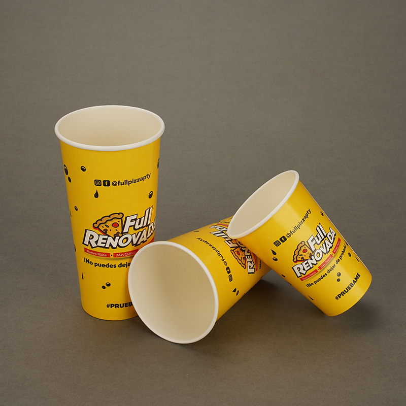 Single wall paper cups