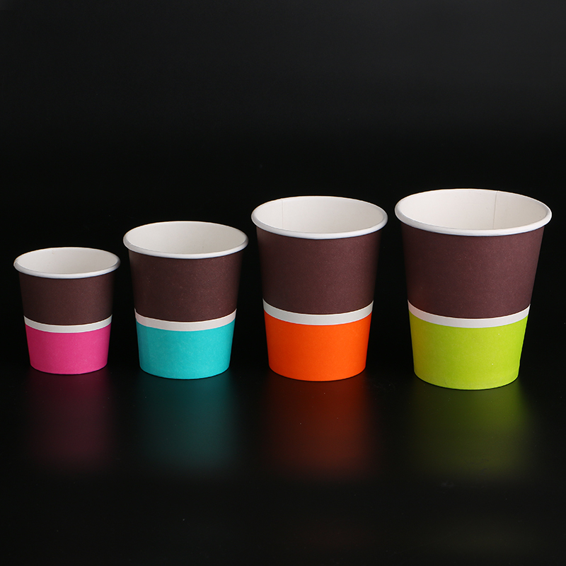 Single wall paper cups