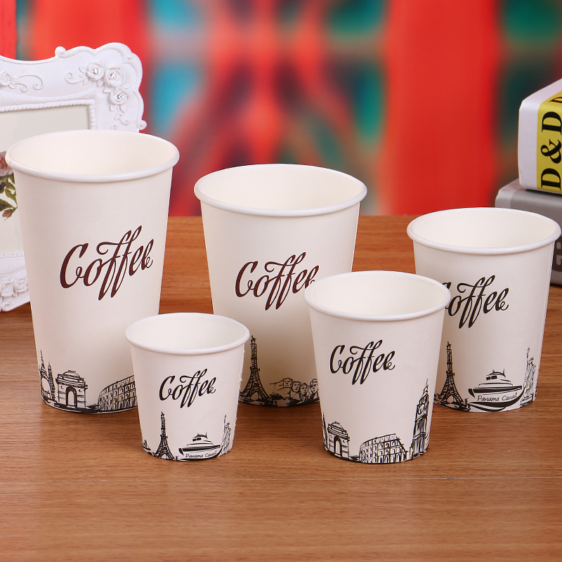Single wall paper cups