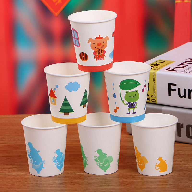 Single wall paper cups