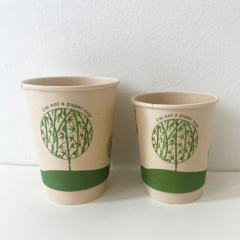 Biodegradable paper cups